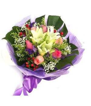 Mixed Flower in Bouquet to vietnam